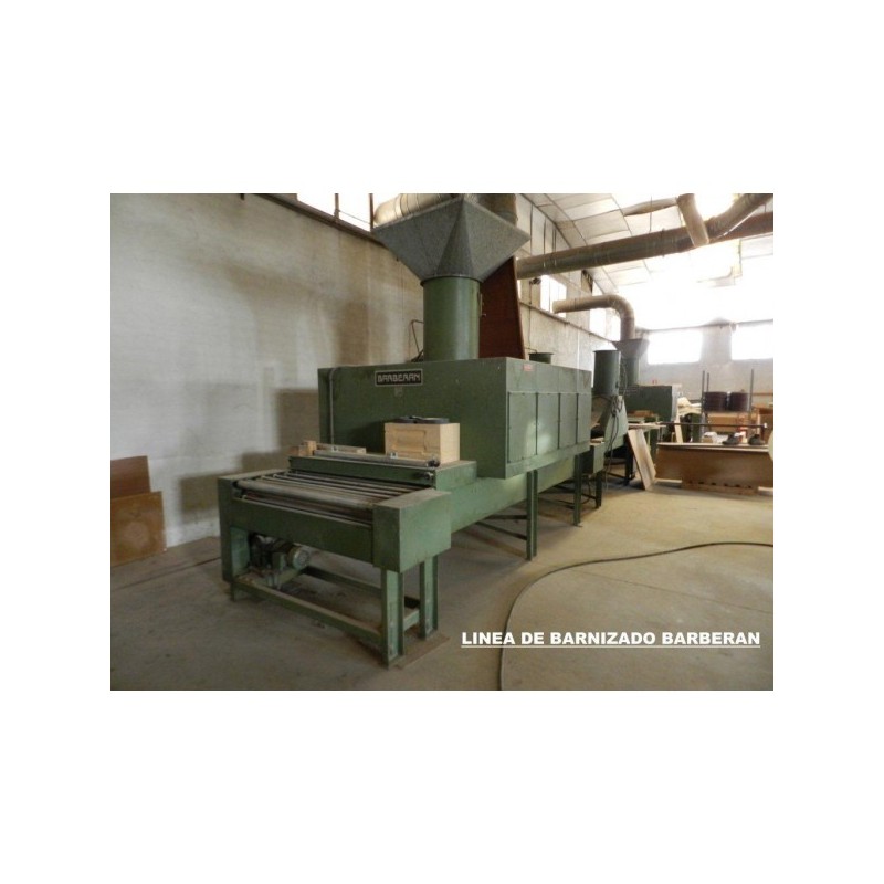 Varnishing line BARBERAN
