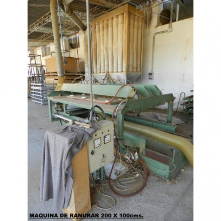 200 x 100 cm slotting machine