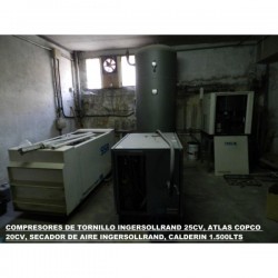 COMPRESSORE, ESSICCATORE E CALDAIA - Compressori da officina