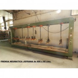 PRENSA JOFRANA de 600 x 60 CMS NEUMÁTICA - Prensas neumáticas
