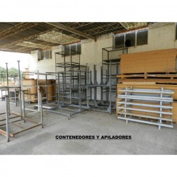 Contedores e apiladores - Contedores