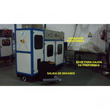 MACCHINA SOFFIATRICE PER CONTENITORI PET