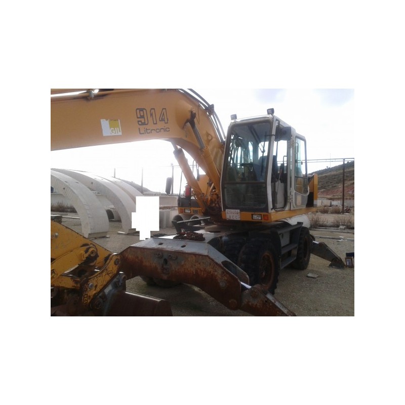 BACKHOE LOADER LIEBHERR LITRONIC A914