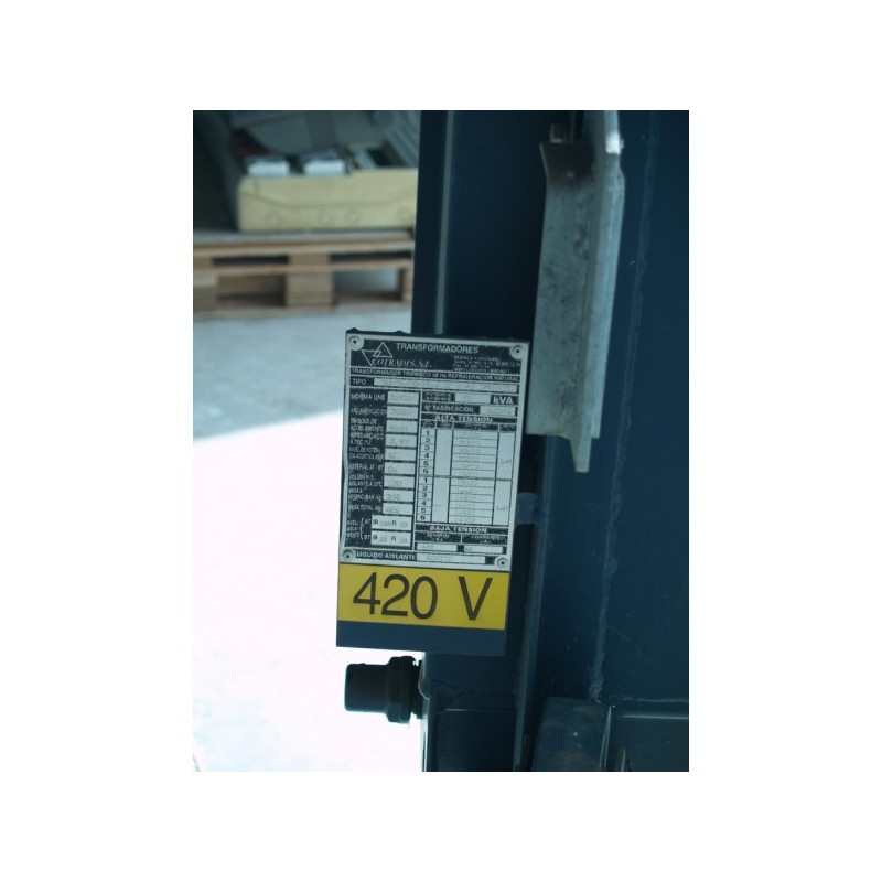 Transformer electric 50 Kva. 420 v.