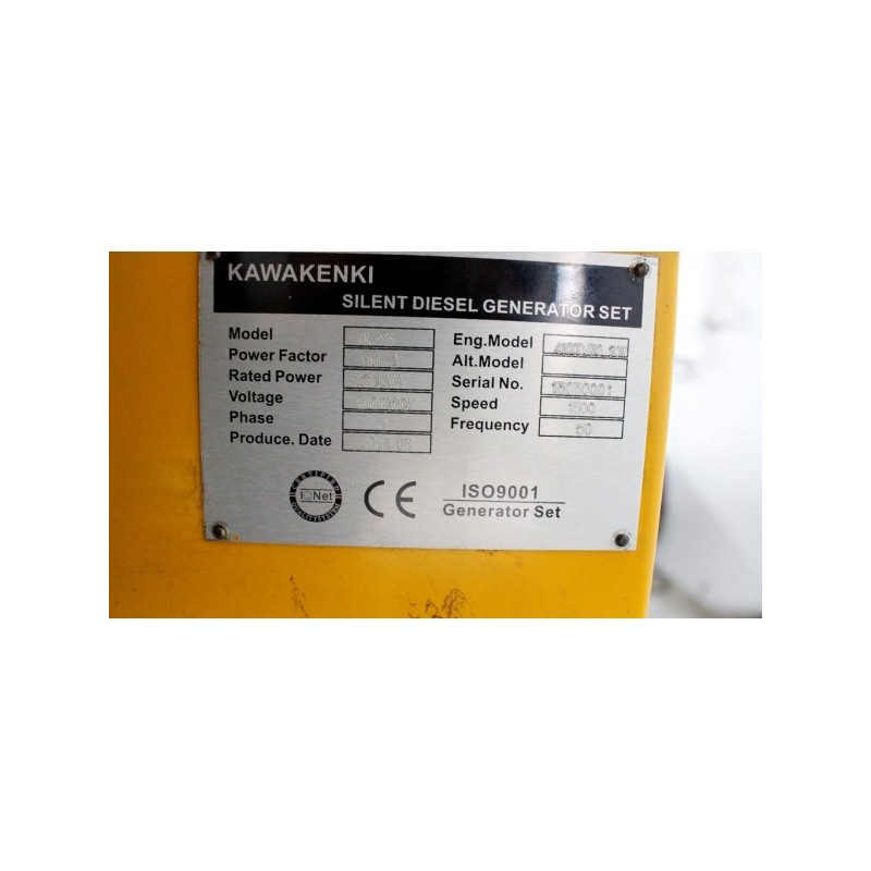 Generator Kawakenki 25KVA