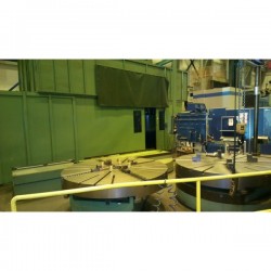 Tour vertical CNC à 3 plateaux DORRIES VCE 180 - Tornos frontaux