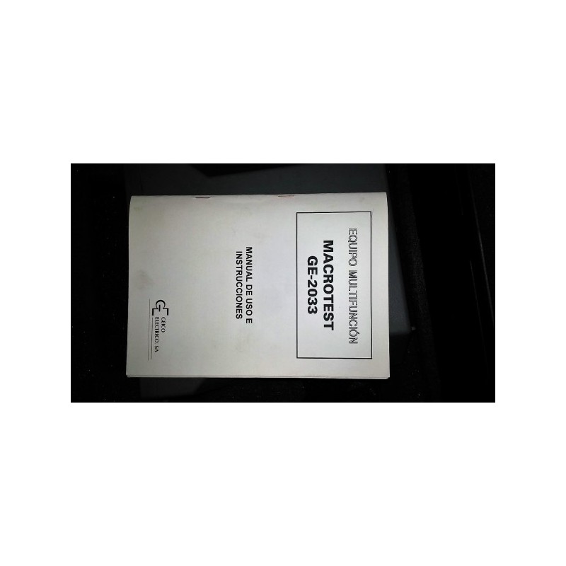 MACROTEST GE 2033