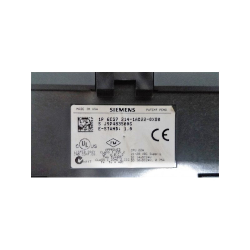 PLC SIEMENS S7 200 CPU