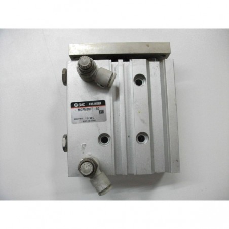 Poussoir, vérin compact SMC MGPM20TF-50