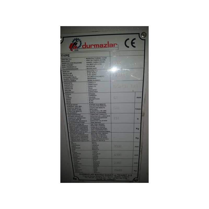 DURMA RP6 12530