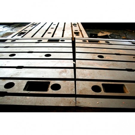 Plaques de terra en ferro colat 1750 x 3850 mm