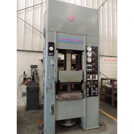 HYDRAULISCHE PRESSEN FÜR KOMPRESSION UND TRANSFER DIFFENBACHER, 100 Tn.
