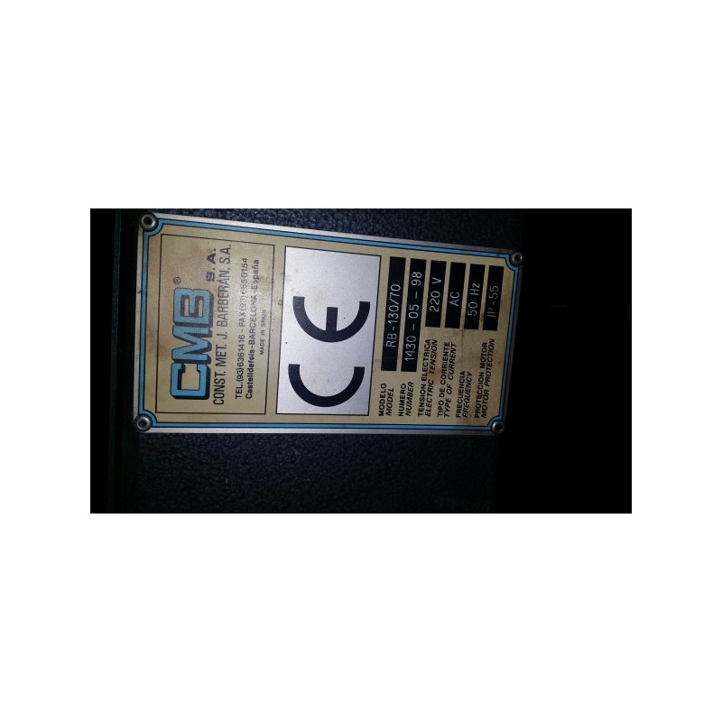 HORNO RETRACTILADOR CMB