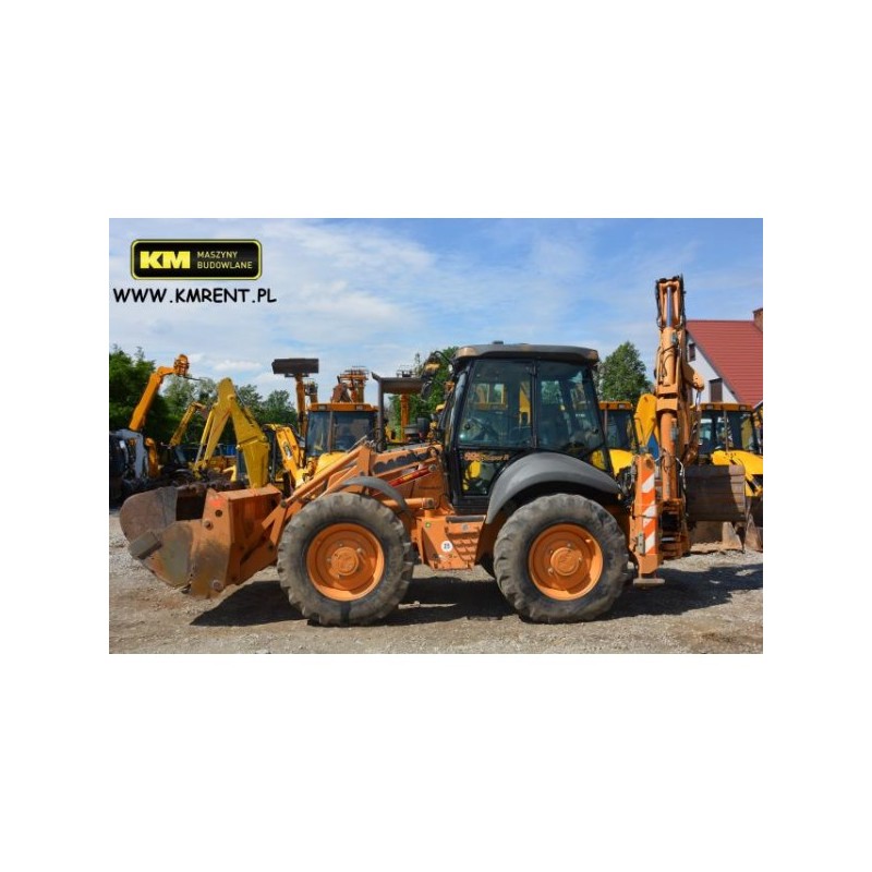 retro excavadora Case 695 2008