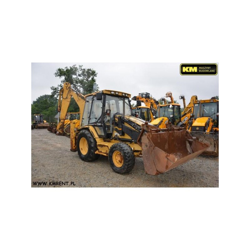 retro excavadora Caterpillar 428C 1999