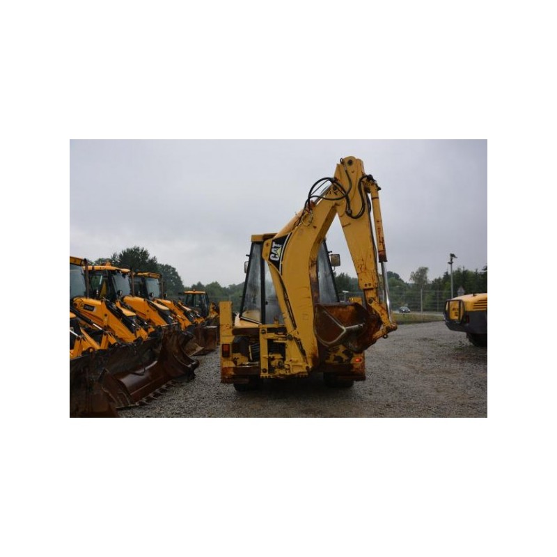 retro excavadora Caterpillar 428C 1999