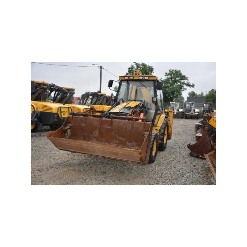 retro excavadora Caterpillar 428C 1999