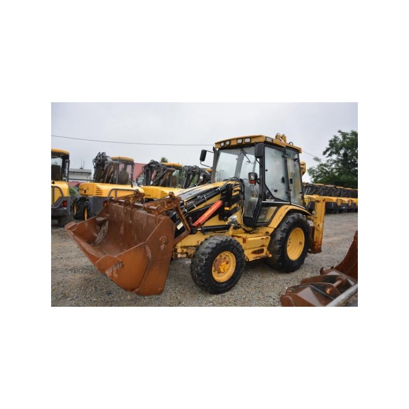 retro excavadora Caterpillar 428C 1999