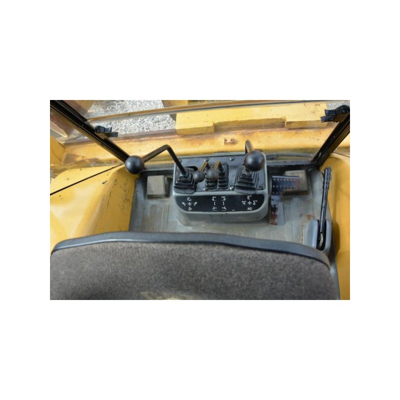 retro excavadora Caterpillar 428C 1999