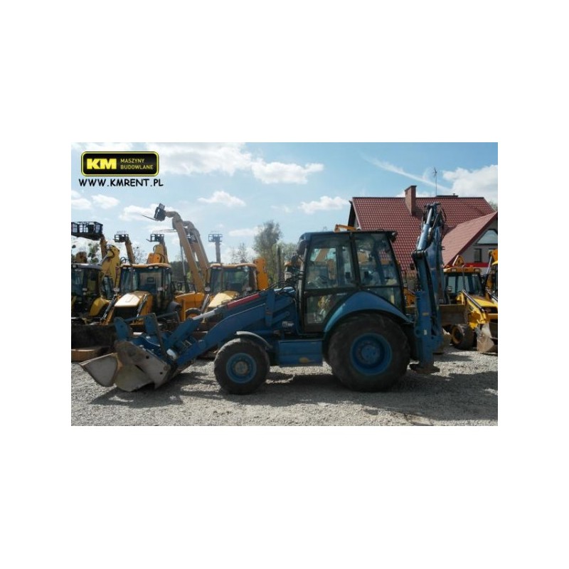 retro excavadora Caterpillar 432E 2007