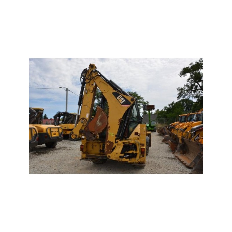 retro excavadora Caterpillar 432E 2008