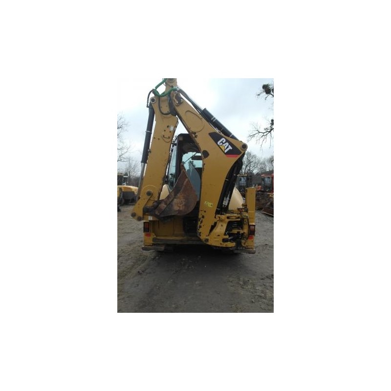retro excavadora Caterpillar 432E 2009