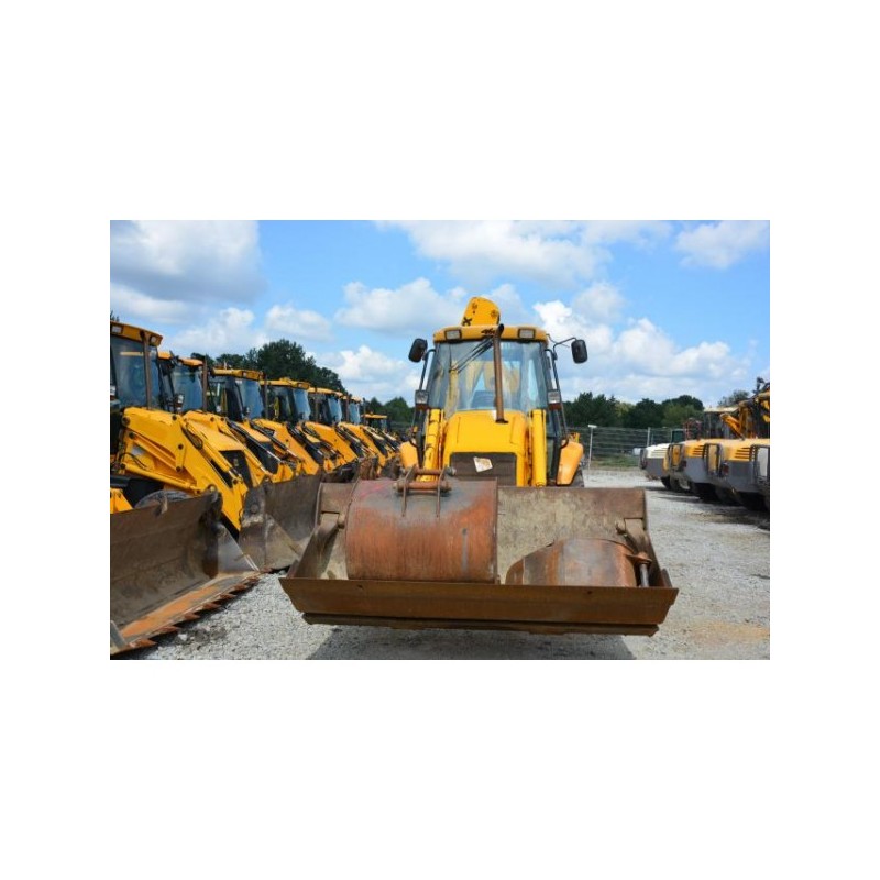 retro excavadora JCB 3CX 2000