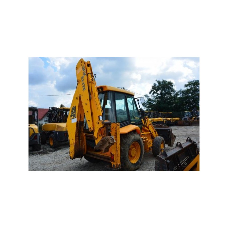 retro excavadora JCB 3CX 2000