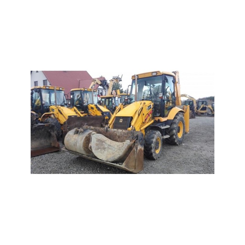 retro excavadora JCB 3CX 2008