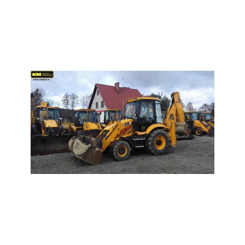 retro excavadora JCB 3CX 2008