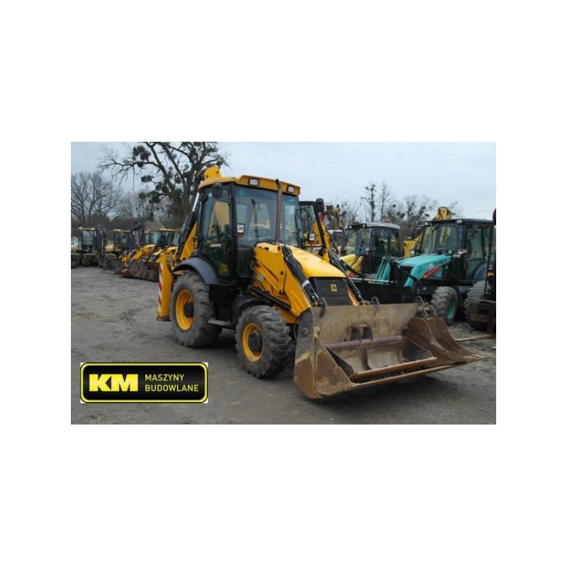 retro excavadora JCB 3CX 2010