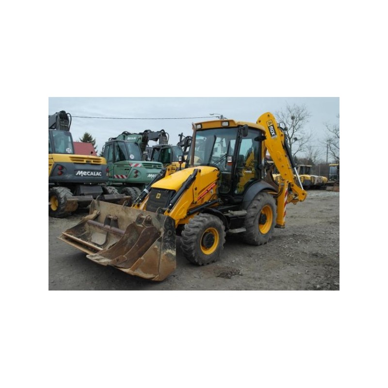 retro excavadora JCB 3CX 2010