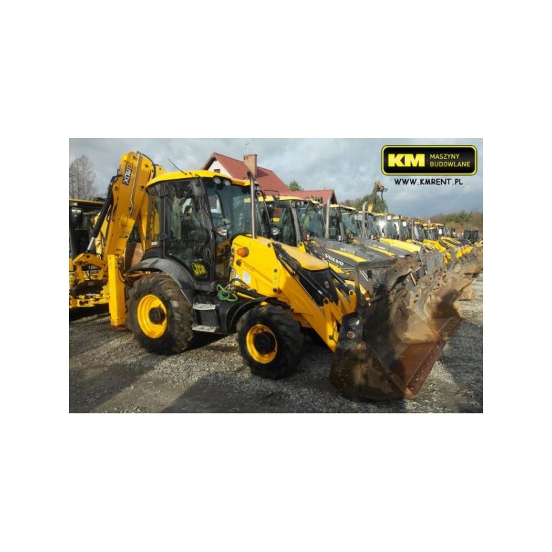 retro excavadora JCB 3CX 2013