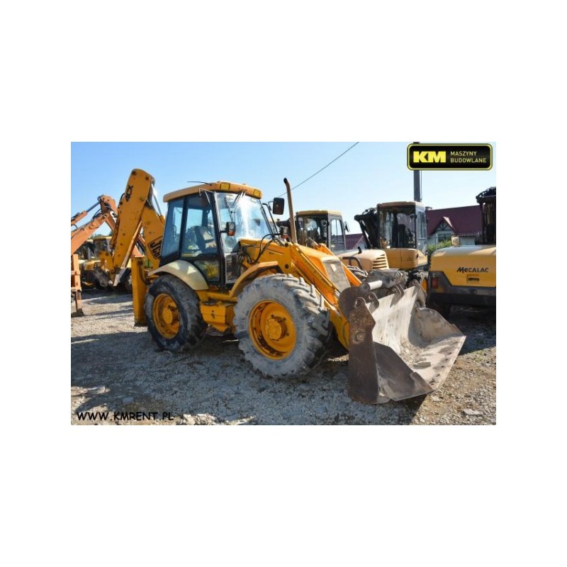 retro excavadora JCB 4CX 2001