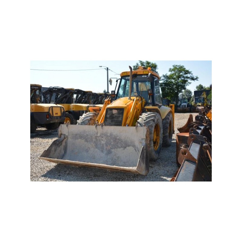 retro excavadora JCB 4CX 2001