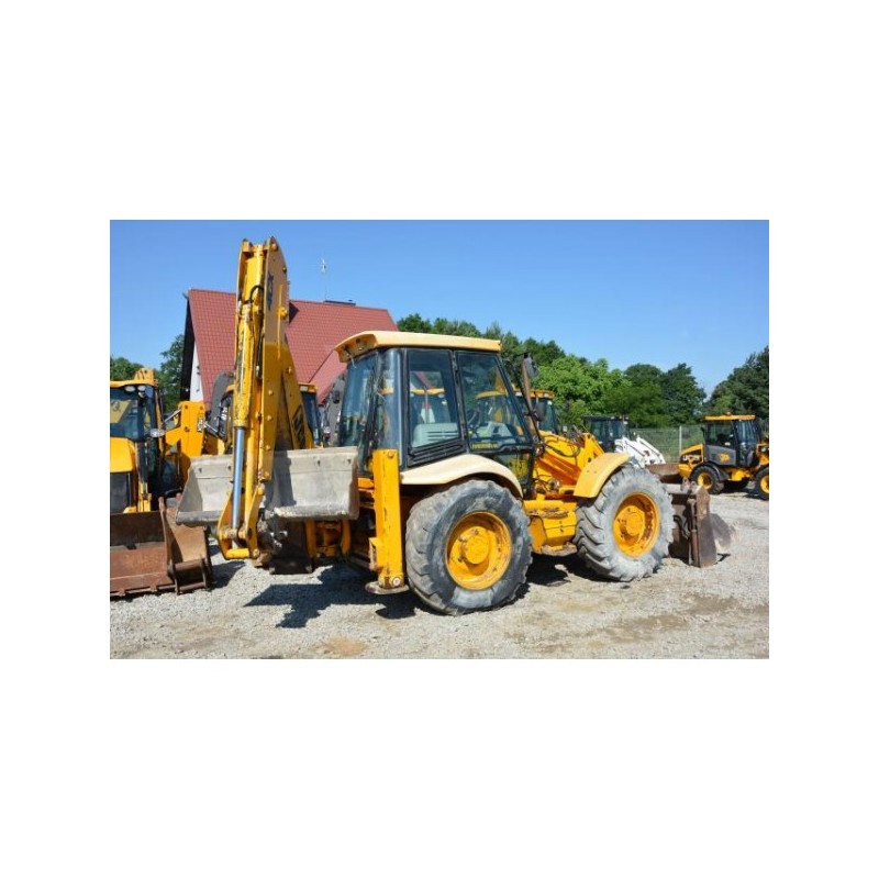 retro excavadora JCB 4CX 2001