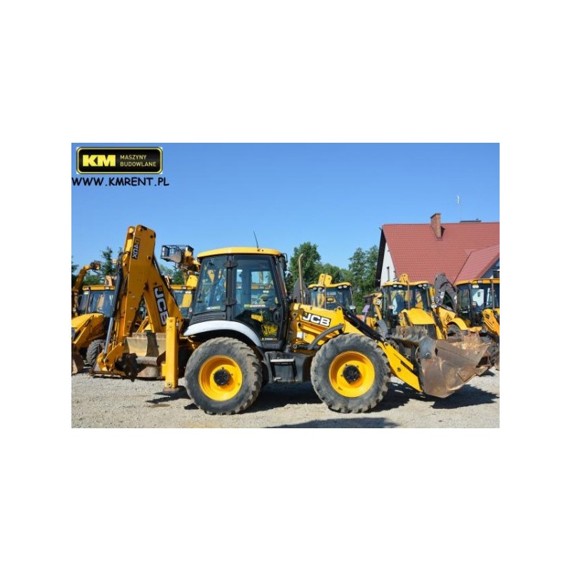 retro excavadora JCB 4CX 2012