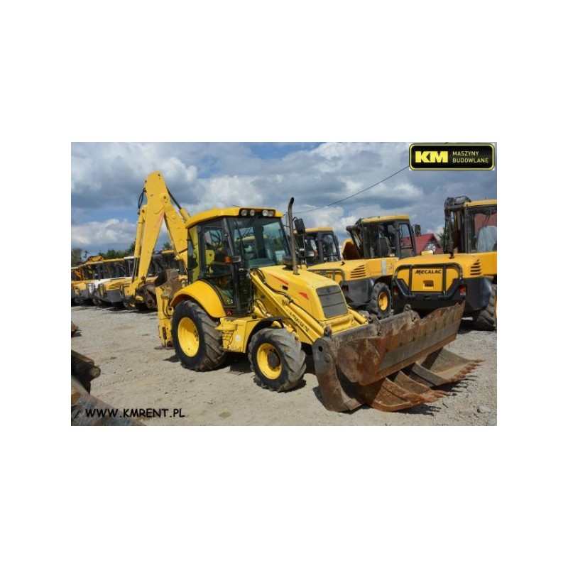 retro excavadora New Holland LB110 2003