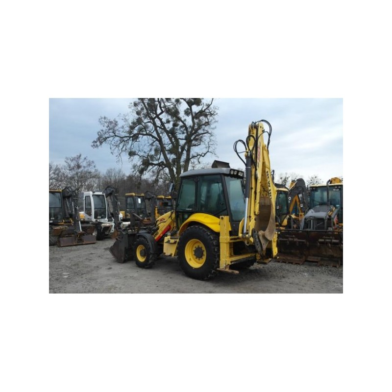 retro excavadora New Holland LB110 2010