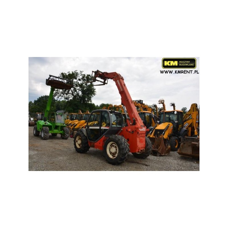 manipulador telescopico Manitou MLT 629 2001