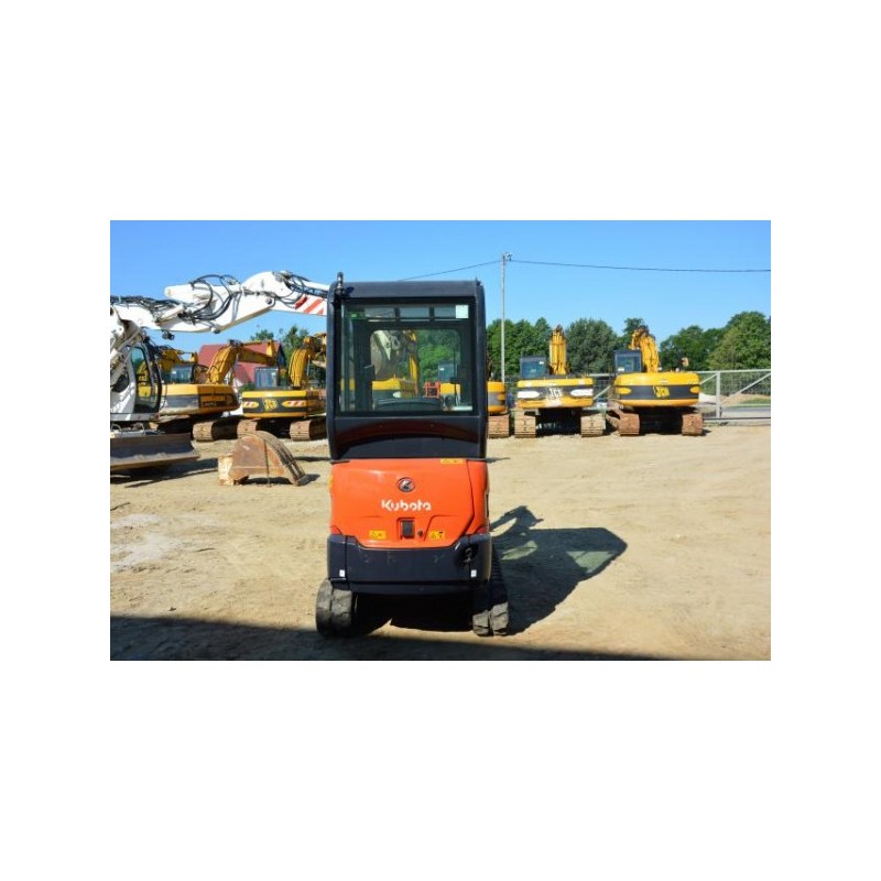 mini excavadora Kubot KX016 2014