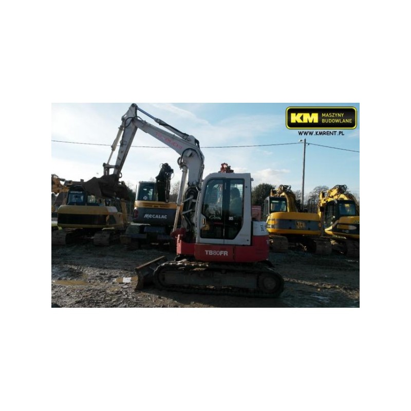 mini excavadora Takeuchi TB80FR 2005