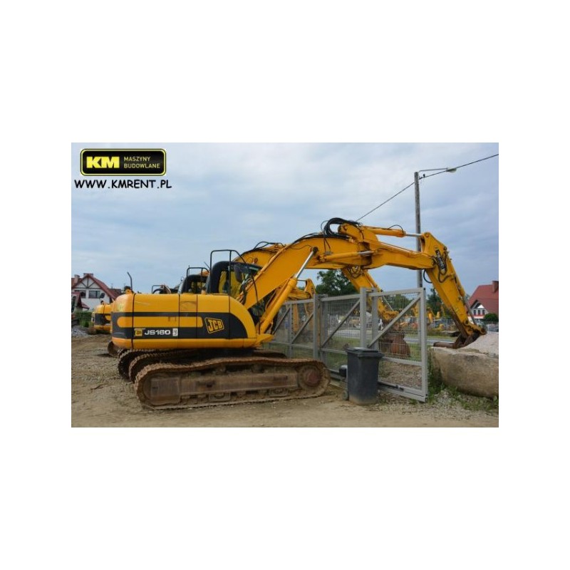 excavadora oruga JCB JS 160 NL 2005
