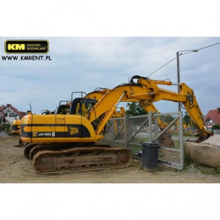 JCB JS 160 NL 2005 paletli ekskavatör