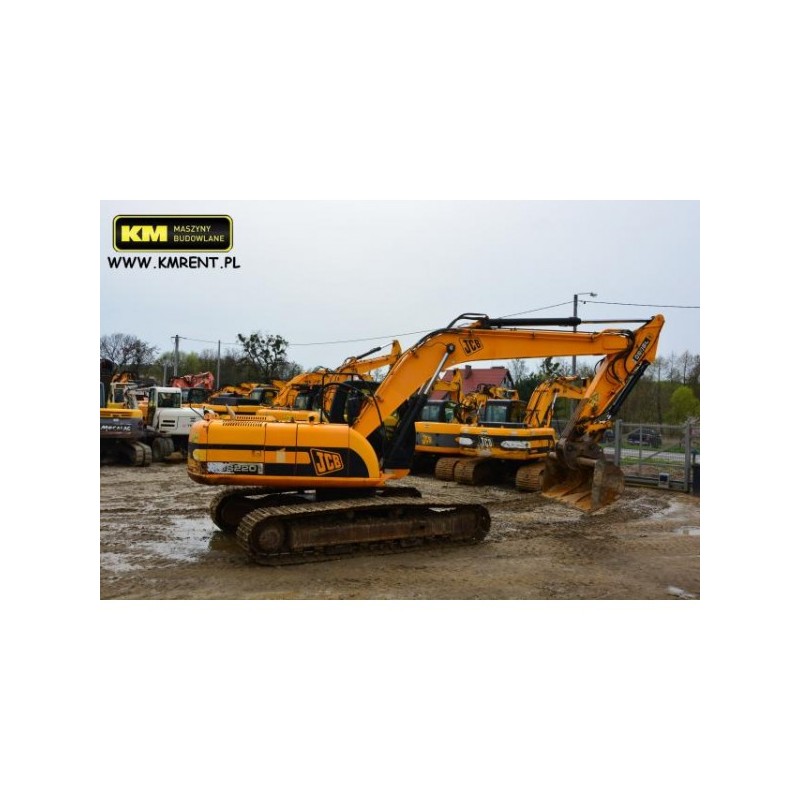 excavadora oruga JCB JS 220 2009