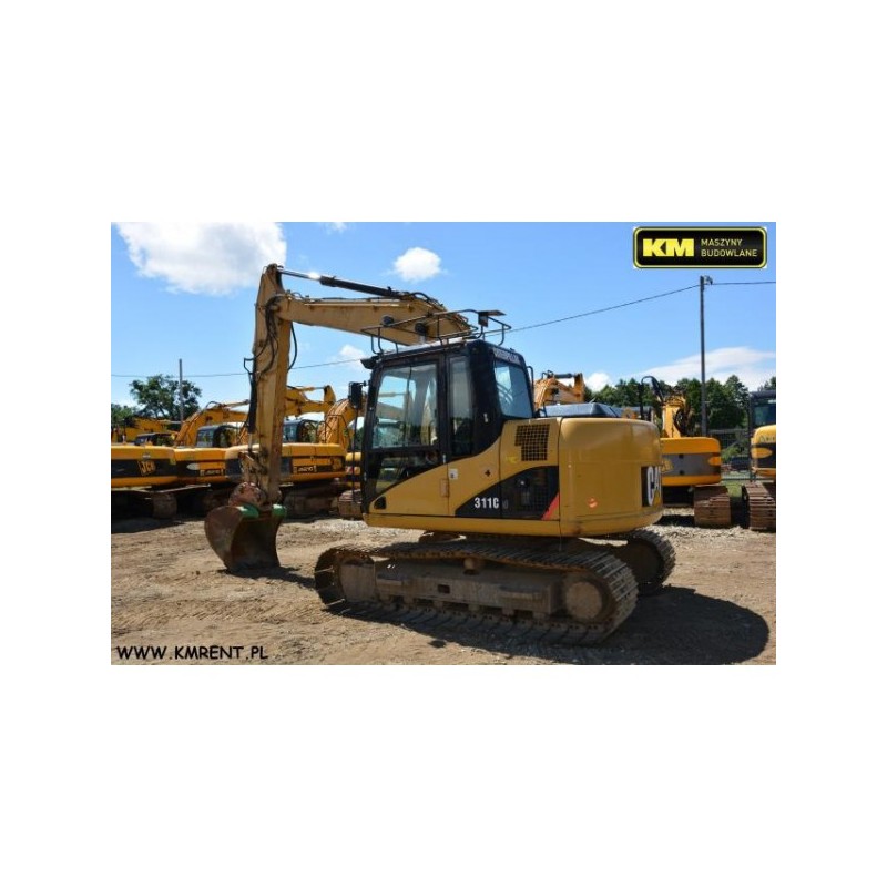 excavadora oruga Caterpillar 311C 2008
