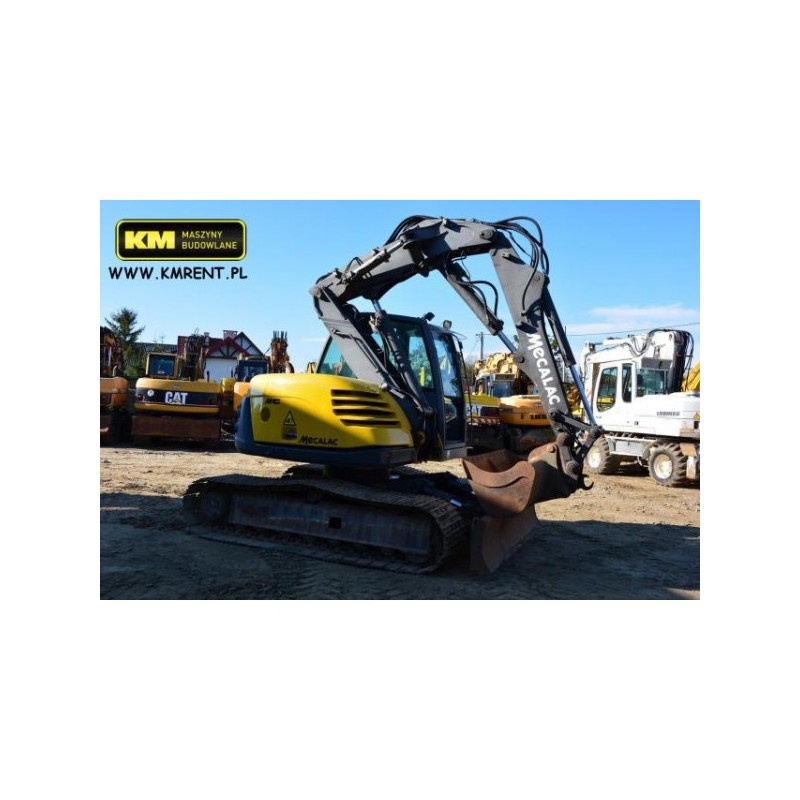 excavadora oruga Mecalac 714MC 2004