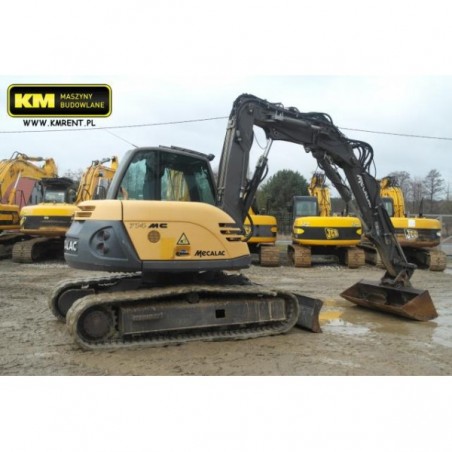 Mecalac 714MC 2008 crawler excavator