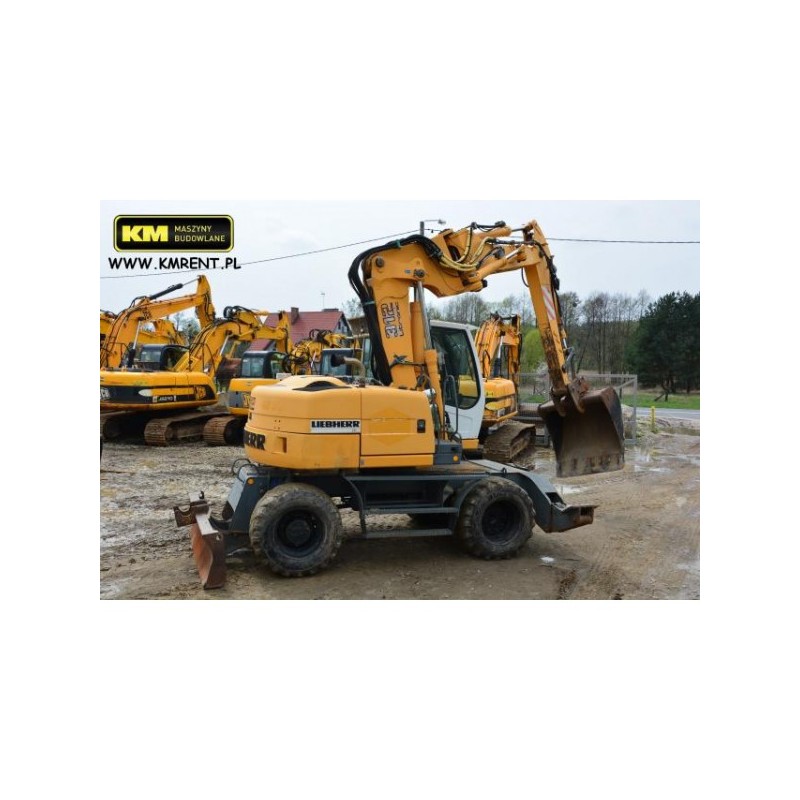 excavadora de ruedas Liebherr A312 2005