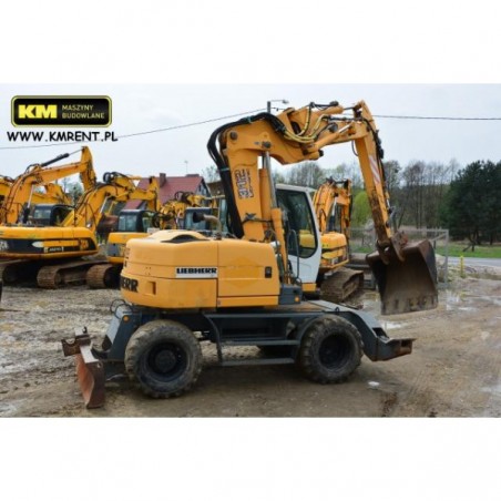 escavadora de rodas Liebherr A312 2005